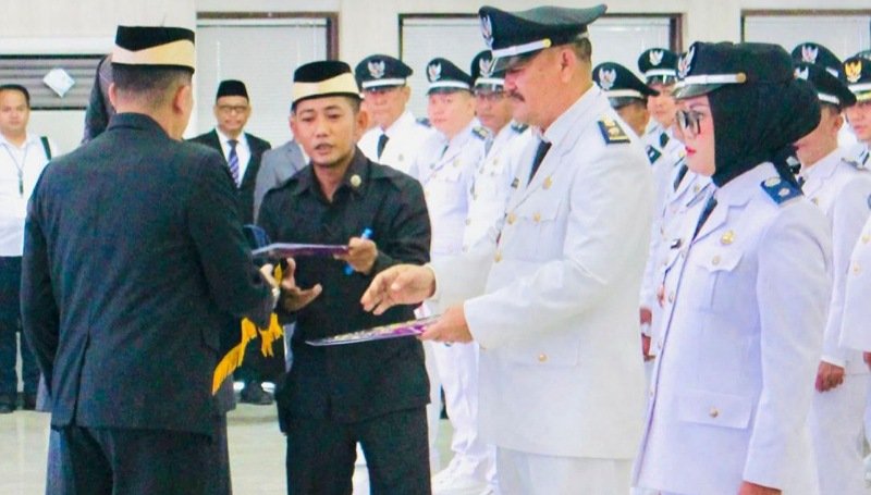 Pengukuhan Perpanjangan Masa Jabatan 244 Kepala Desa oleh Pj Bupati Tangerang