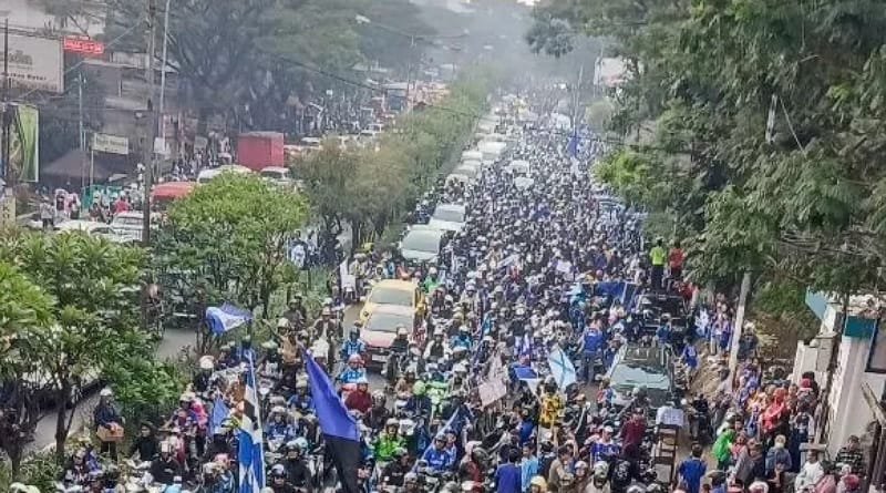 Informasi Terkini Keadaan Lalu Lintas di Sekitar Gedung Sate Bandung