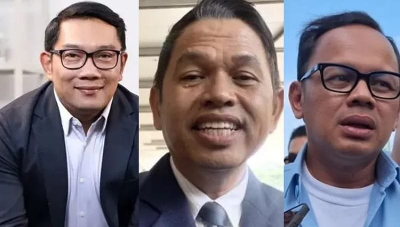 Ridwan Kamil Direkomendasikan Maju di Pilkada Jakarta, Dedi Mulyadi dan Bima Arya Diprediksi Kuat di Pilgub Jabar