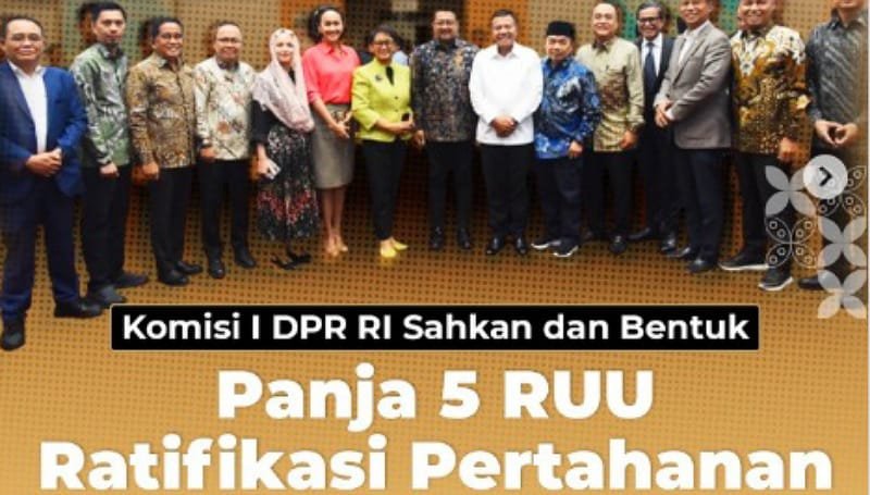Indonesia Meningkatkan Hubungan Pertahanan Global dengan Pembentukan Komite Ratifikasi Strategis