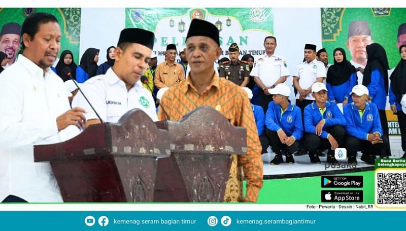 Pelepasan Peserta Musabaqah Tilawatil Qur’an (MTQ) Ke-XXX di Maluku