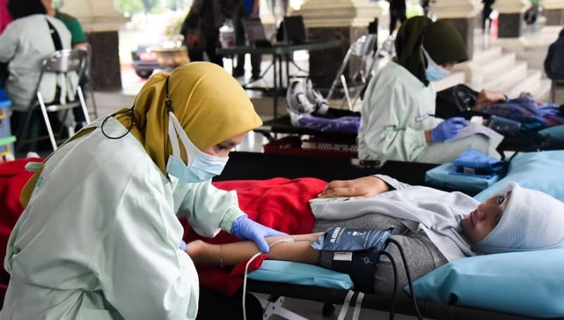 Senam Bersama ASN Sidoarjo Kembali Aktif Ditambah Pemeriksaan Kesehatan Gratis