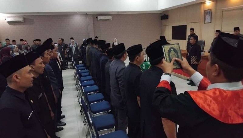 Pelantikan Massal di Kabupaten Pandeglang: 40 Pejabat Resmi Dilantik oleh Sekda