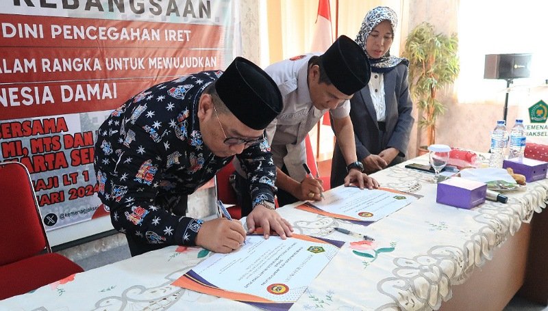 Kolaborasi Strategis: Kankemenag Jakarta Selatan dan Densus 88 Anti Teror Polri Tingkatkan Deteksi Dini IRET di Madrasah