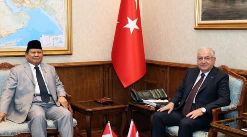 Menteri Pertahanan RI Prabowo Subianto Bertemu dengan Menhan Turki Yasar Guler di Ankara, Bahas Kerjasama Indonesia Turki di Bidang Pertahanan