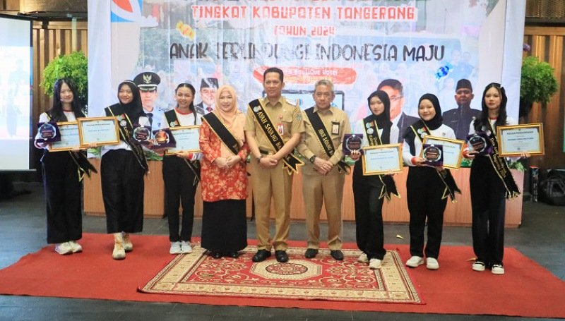 Pemerintah Kabupaten Tangerang Rayakan Puncak HAN 2024 dengan Kreasi Anak-Anak di Hotel Qubika Gading Serpong