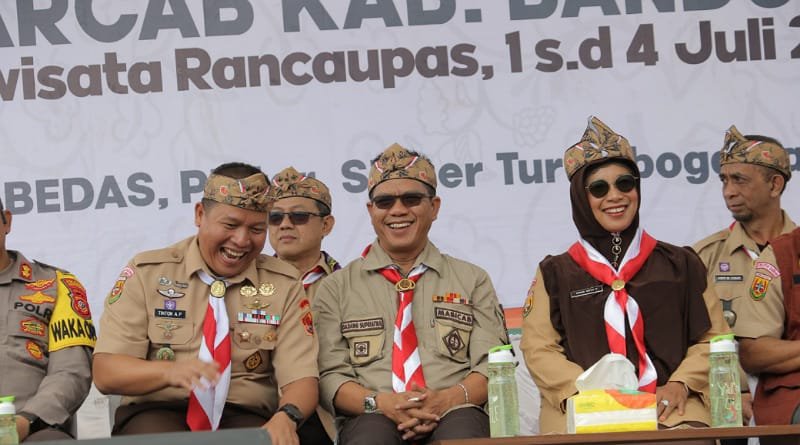Jambore Cabang, Kang DS: Pramuka Membentuk Karakter Generasi Muda yang Tangguh, Disiplin dan Cerdas