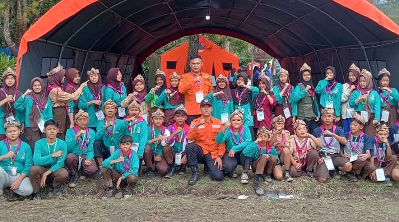 Jambore Pramuka Penggalang, Uka Suska: BPBD Lakukan Pengenalan Dasar Mitigasi dan Penanganan Bencana
