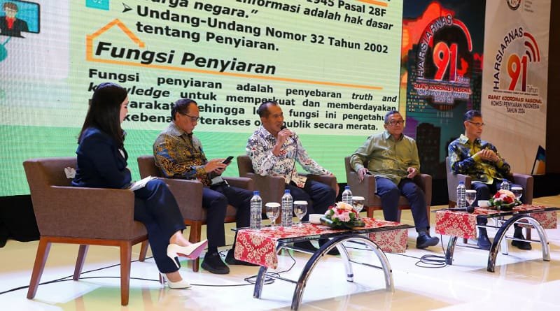 Rektor UMJ Dorong Amandemen UU Penyiaran Saat Kick Off Konferensi Penyiaran Indonesia 2024