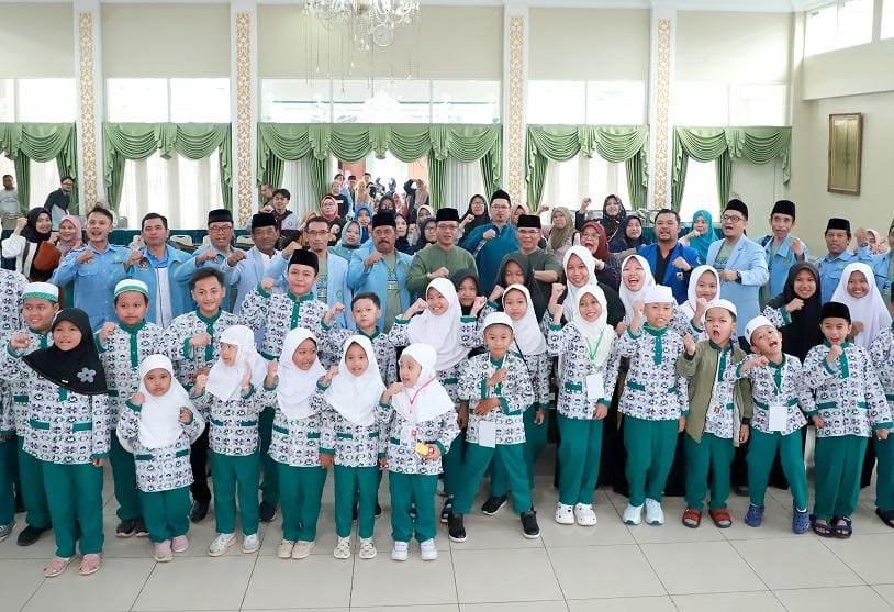 Bupati Bandung Lepas Ratusan Kafilah Festival Anak Sholeh Tingkat Jabar