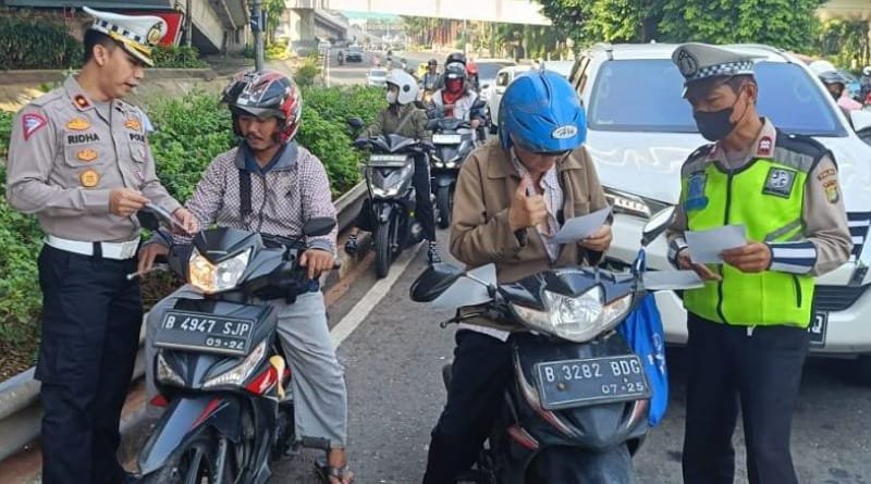 Satlantas Polres Bogor Catat 157 Pelanggaran Lalu Lintas di Hari Pertama Operasi Patuh Lodaya 2024