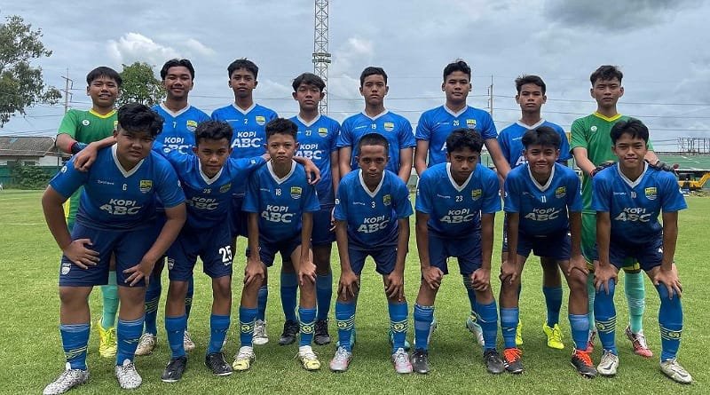 Akademi PERSIB Kota Bandung Tampil Maksimal di Turnamen CCFA International U-15 di Bangkok
