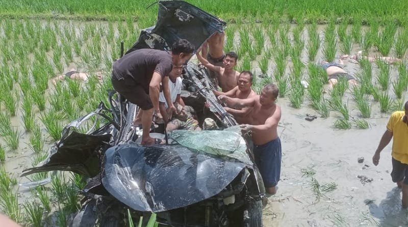 Tragis! Satu Keluarga Tewas Tertabrak Kereta Api di Deli Serdang
