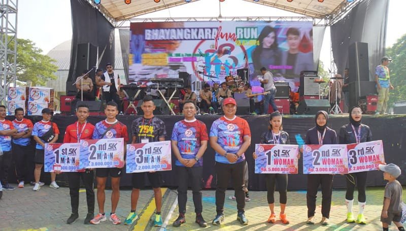 Semarak Bhayangkara Run Polresta Sidoarjo 2024