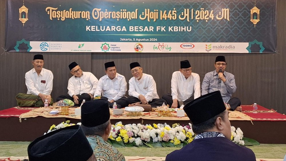Tasyakuran Operasional Haji 1445 H/2024 M oleh FK KBIHU