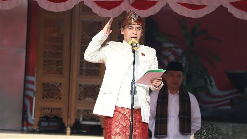 Upacara Peringatan HUT Ke-79 RI di Kemenag: Momentum Jaga Harmoni Bangsa