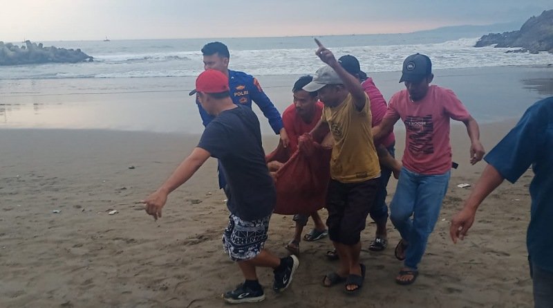 Bocah Asal Riyadh Arab Saudi, Tewas Digulung Ombak Pantai Karangsari Sukabumi