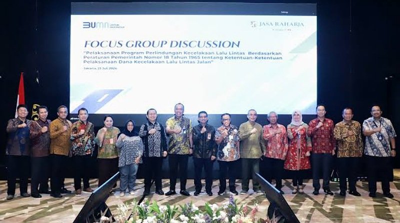 Jasa Raharja Gelar FGD: Fokus pada Penyempurnaan Perlindungan Kecelakaan Lalu Lintas Sesuai PP No. 18 Tahun 1965
