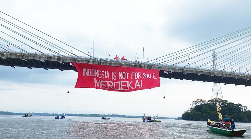 "Indonesia is Not For Sale", Seruan Masyarakat Sipil dan Korban IKN di HUT RI ke-79