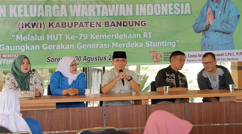 IKWI Kabupaten Bandung Canangkan Gerakan Generasi Merdeka Stunting