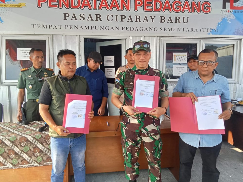 Pasar Lama Ciparay Segera di Revitalisasi, Pemdes Ciparay dan IWPC Tandatangani Kesepakatan