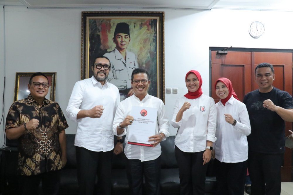 PDI Perjuangan Nyatakan Dukungan pada Paslon BEDAS di Pilkada Bandung 2024