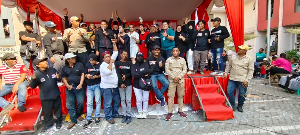 AMI Bersama Warga Rusun Indrapura Serta Masyarakat Umum Meriahkan Kemerdekaan RI Ke 79 Tahun
