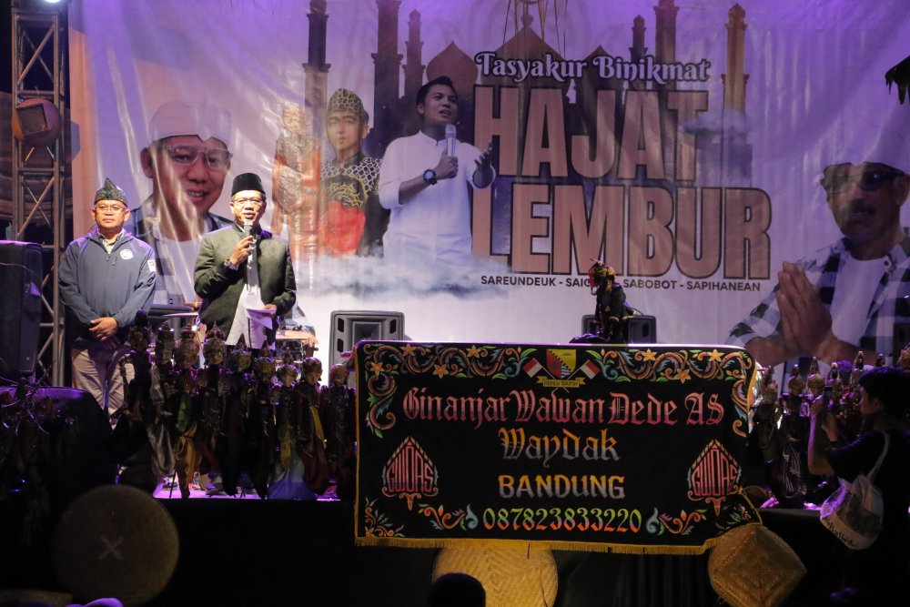 Kang DS Berharap Hajat Lembur Bisa Meningkatkan Partisipasi dan Percepatan Peningkatan Ekonomi Masyarakat