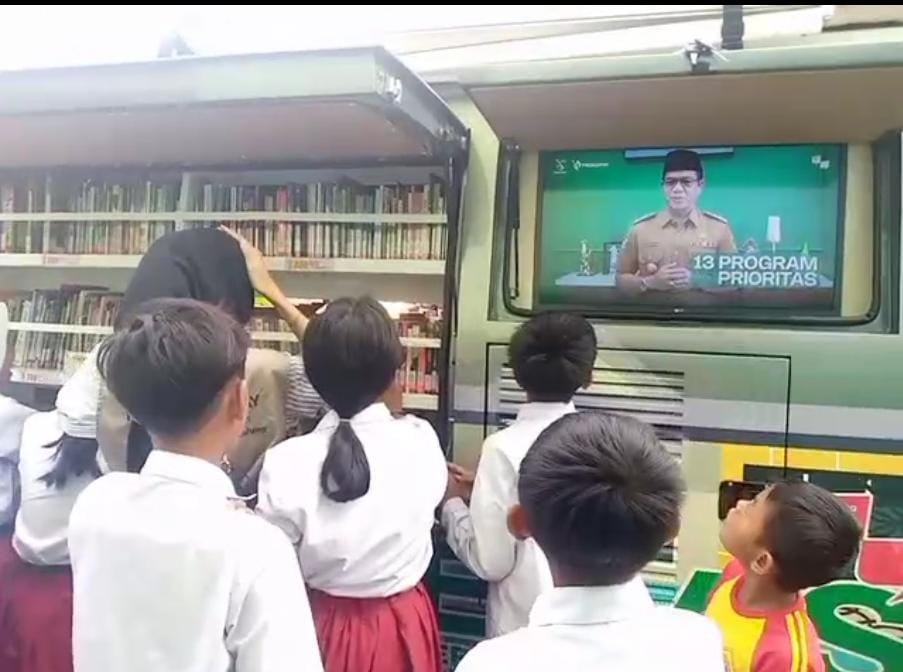 Inovasi Layanan Kegemaran Membaca Buku, Dispusip Permudah Akses Informasi 13 Program Prioritas Bupati Bandung