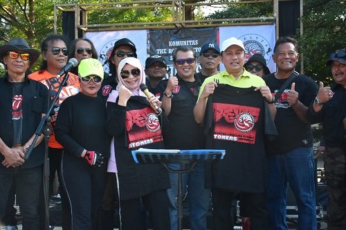 Pentas Musik Komunitas Pecinta Rolling Stone Sumedang Dapat Apresiasi Pj Bupati Sumedang