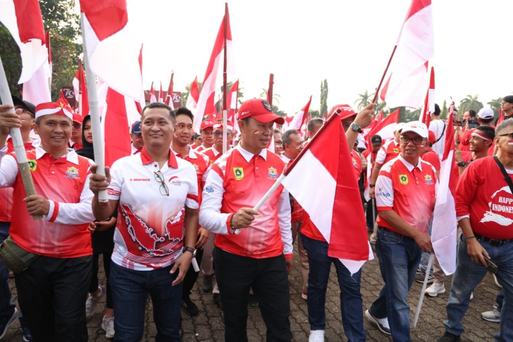 Bogor Gelar Kirab Bendera Merah Putih Sambut HUT Kemerdekaan ke-79 RI