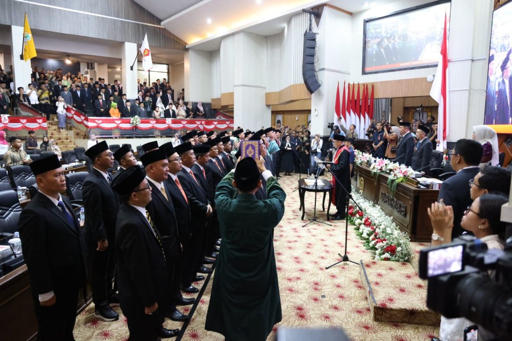 55 Anggota DPRD Kabupaten Bogor Periode 2024-2029 Resmi Dilantik