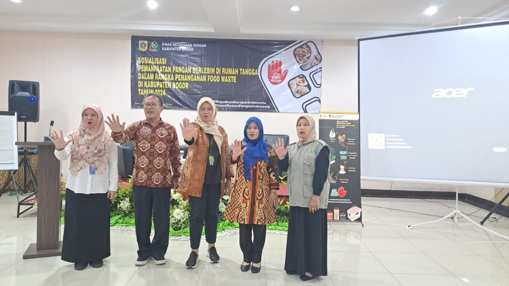 Pemkab Bogor Ajak Kader Pangan Tangani Food Waste