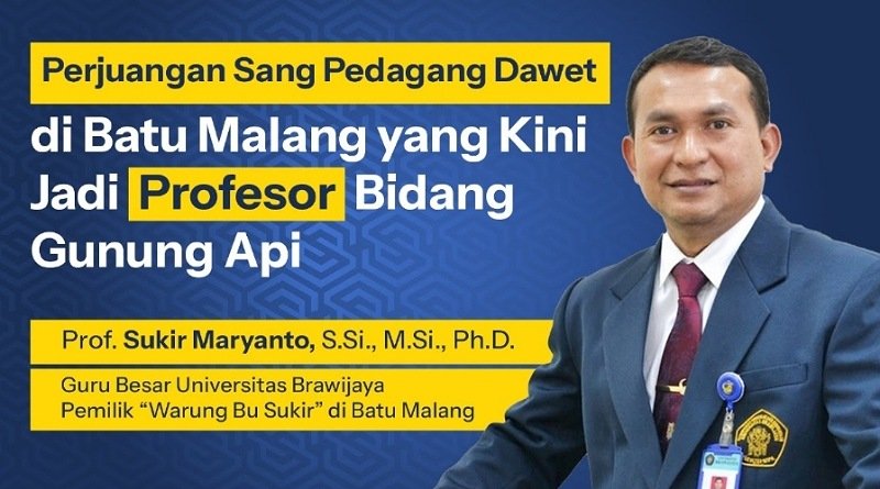 Kisah Inspiratif Pedagang Dawet Jadi Profesor