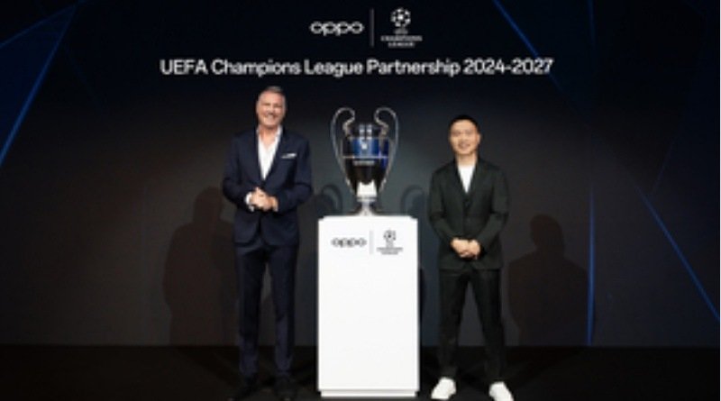 OPPO Perbarui Kemitraan dengan UEFA untuk Tiga Musim Mendatang