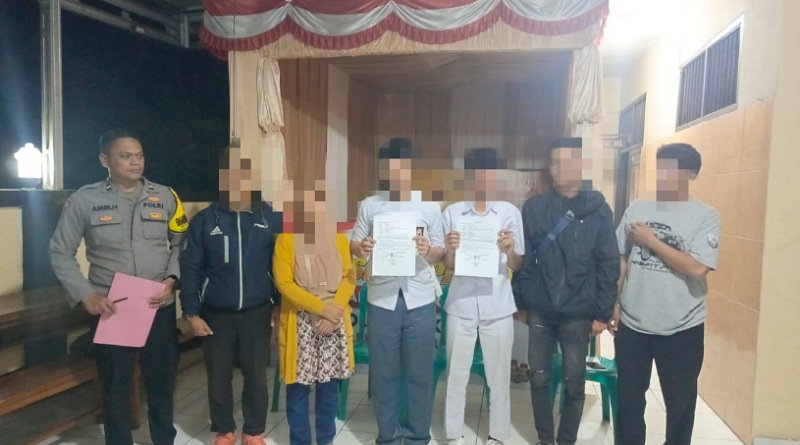 Viral Tawuran Pelajar di Sukabumi, Dua Siswa SMK Diamankan Polisi