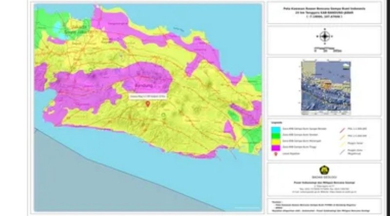 Ini Analisis Penyebab Terjadinya Gempa 5.0 Guncang Tenggara Kabupaten Bandung