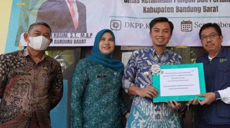 Diskominfotik KBB, Gelar Kegiatan "Pelita Bening" di Desa Cinta Karya