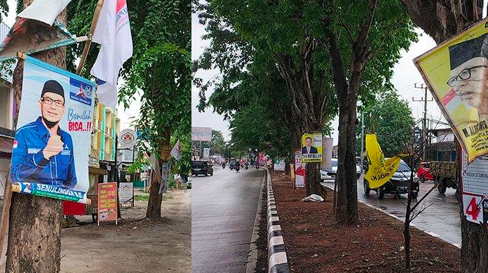 Satpol PP Kota Bandung Tetapkan Beberapa Ruas Jalan Dilarang Pasang APK
