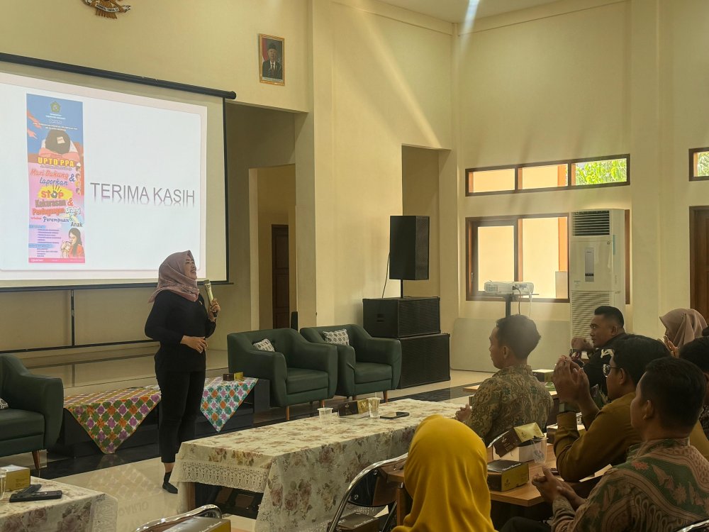 Polresta Sidoarjo Sampaikan Ketersediaan Ruang Pelayanan Terpadu Penanganan Kasus Kekerasan pada Perempuan dan Anak