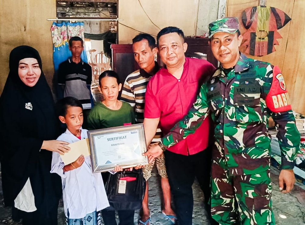 Khitan Gratis dari Babinsa Koramil Sumberrejo Bojonegoro, Kado Istimewa untuk Riski Pratama