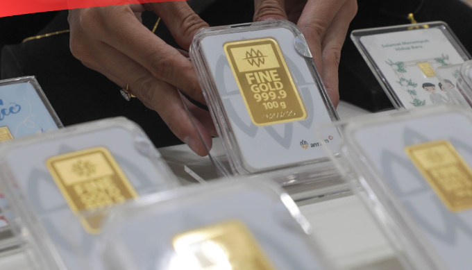 Harga Emas Melonjak ke 2.700 Dollar AS per Troy Ons Terkait Konflik di Timur Tenga