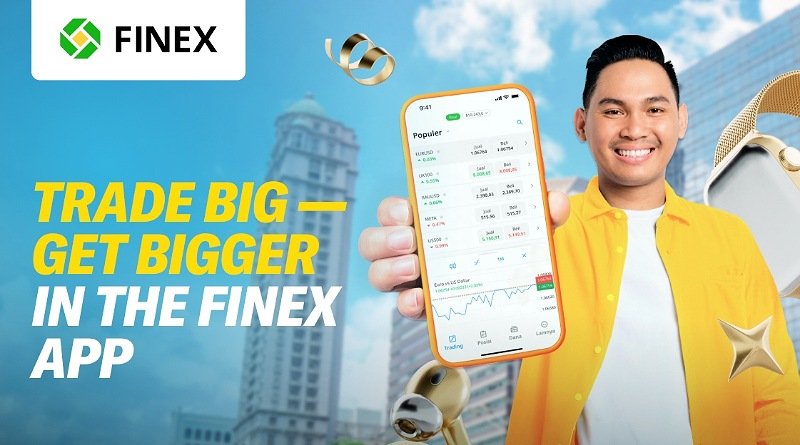 Finex Meluncurkan Promosi untuk Mendukung Aplikasi Trading Baru