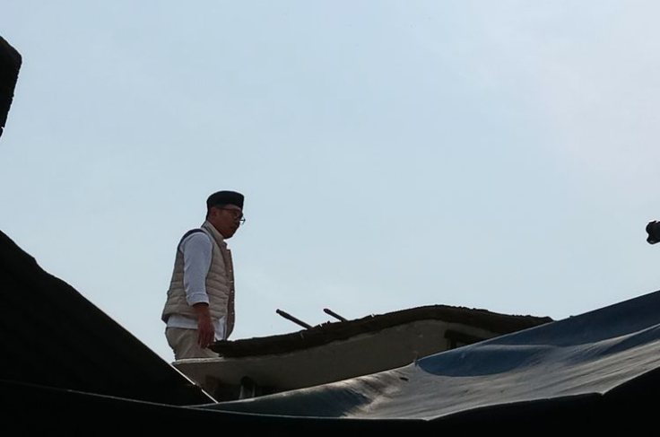 Ridwan Kamil Tinjau Tanggul Laut di Kampung Luar Batang Jakarta Utara