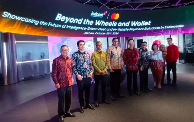 Indosat-Mastercard Kembangkan Sistem Pembayaran Tak Perlu Turun Mobil