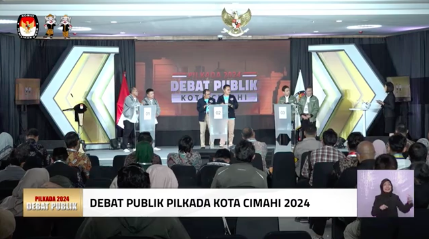 Debat Pilwalkot Cimahi Kandidat Bahas Isu Disabilitas di Sesi Awal