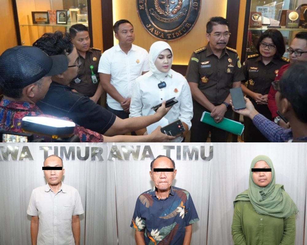 Kejati Jatim Tahan 3 Orang Dalam Dugaan Korupsi Rp.125 Miliar BNI Cabang Jember