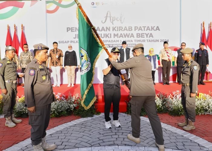 Kirab Pataka Jer Basuki Mawa Beya Tempuh Jarak 1.915 KM Selama 18 Hari