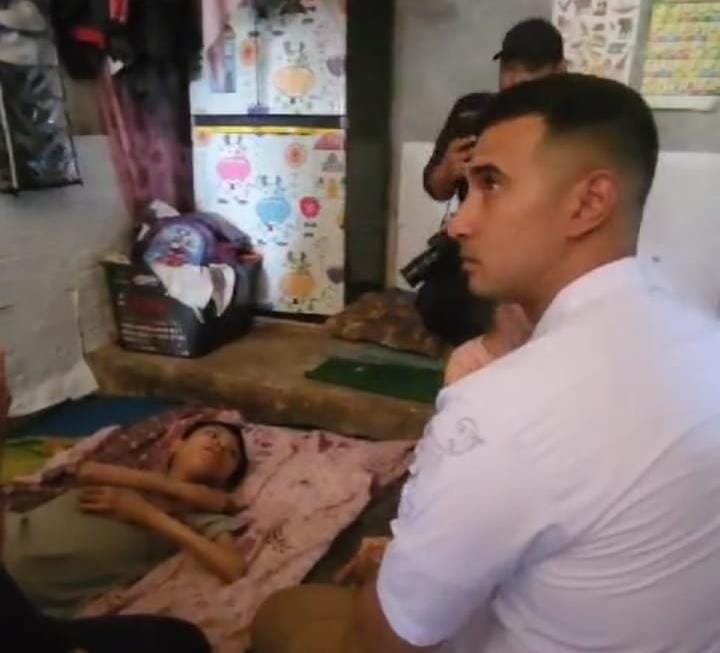 Disambut Keluarga, Cawabup Ali Syakieb Jenguk Anak yang Sakit di Banjaran