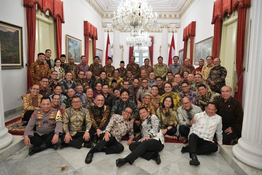 Jelang Purana Tugas Jokowi dan Para Menteri Gelar Makan Siang Pamitan di Istana
